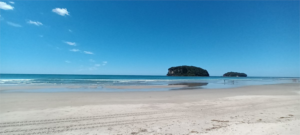 Beautiful Whangamata Beach