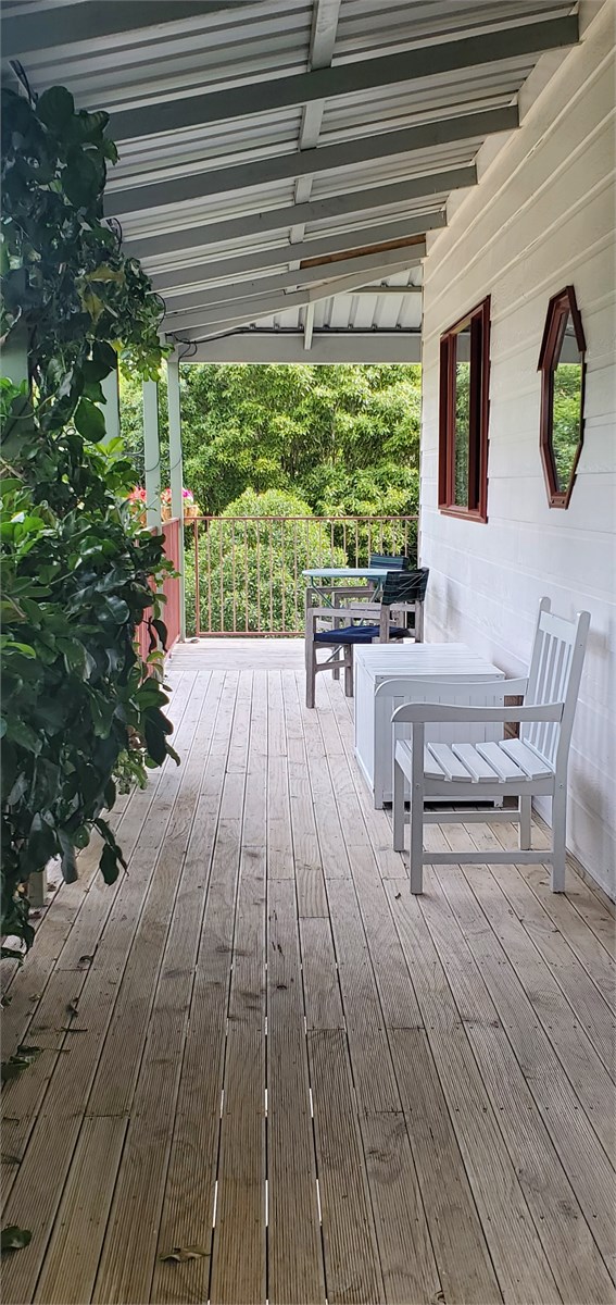 Verandah west facing