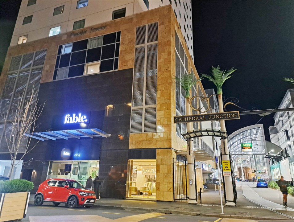 View of the property building