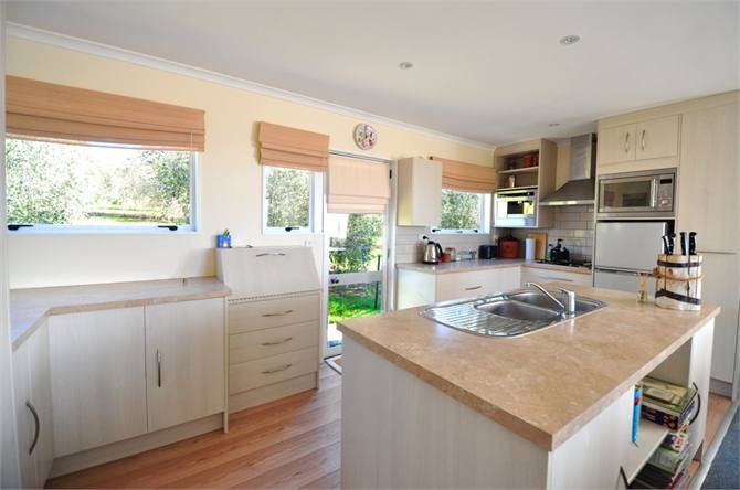 Fully equipped modern kitchen