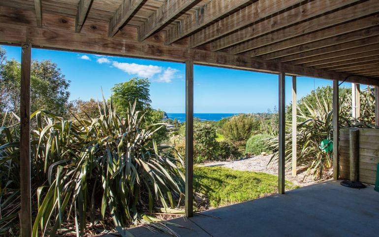Covered patio from downstairs living area