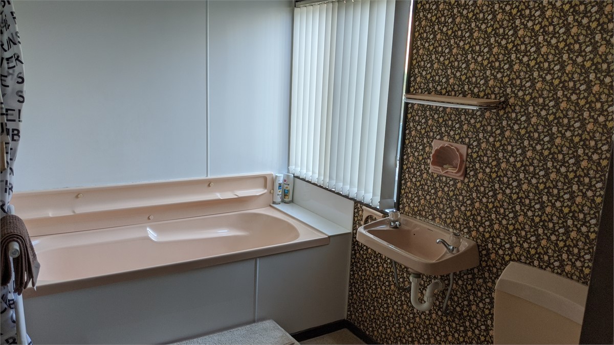 Downstairs bathroom with toilet