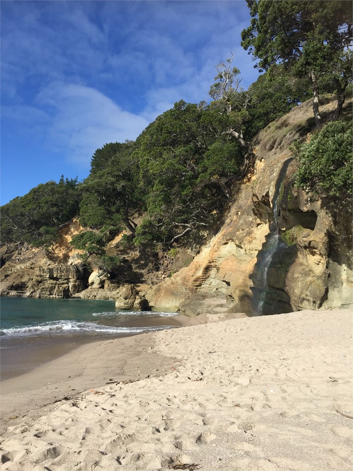 Waterfall at homunga bay