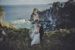 Orua Sea Grotto in middle of farm