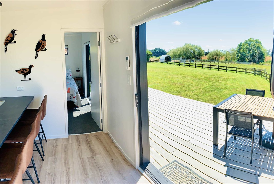 Spacious 2 Bedroom Tiny Home with Farm Views Bombay Cabin for rent