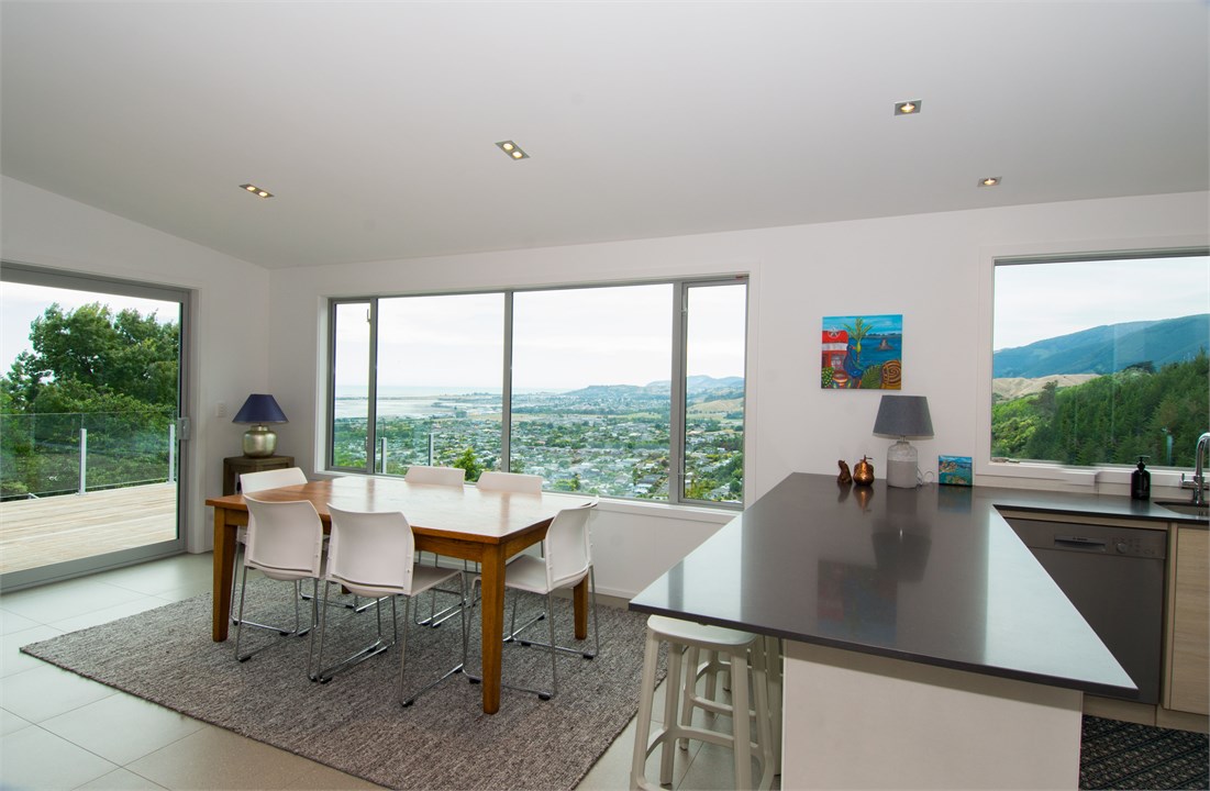 Upstairs dining area