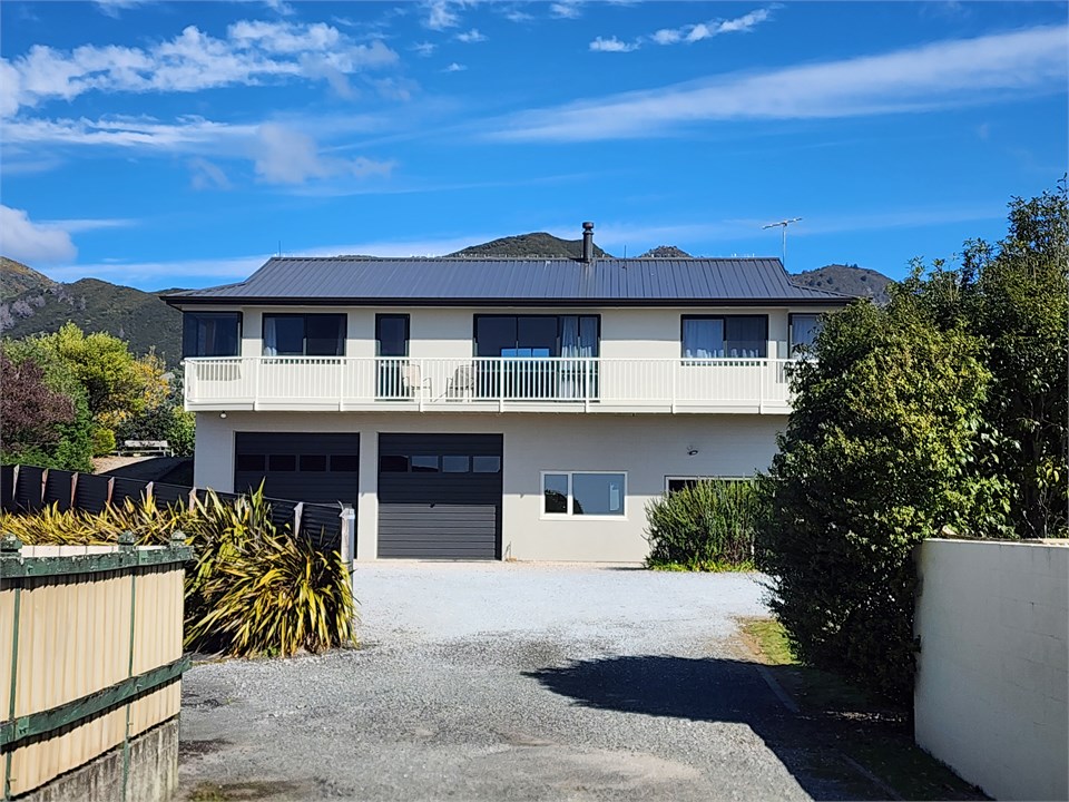 view of house from the road