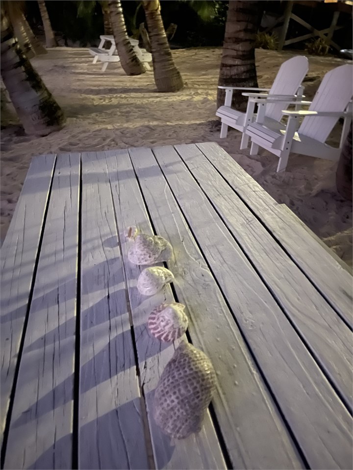 Beach front at Rarotonga Villas
