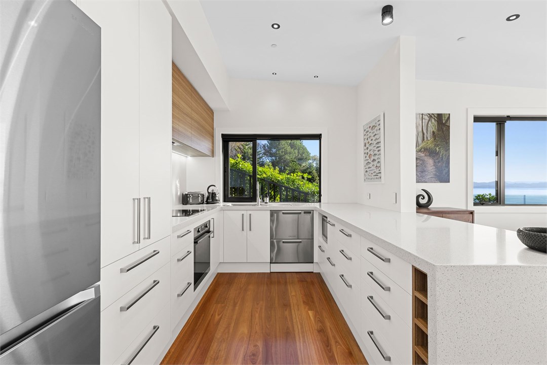 Modern fully equipped kitchen