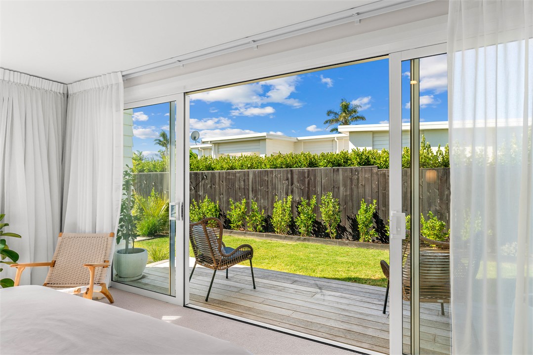 Downstairs Bedroom-  outdoor space