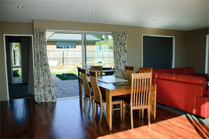 Dining area, opening to back deck