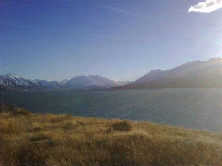 view from upstairs living and main bedroom