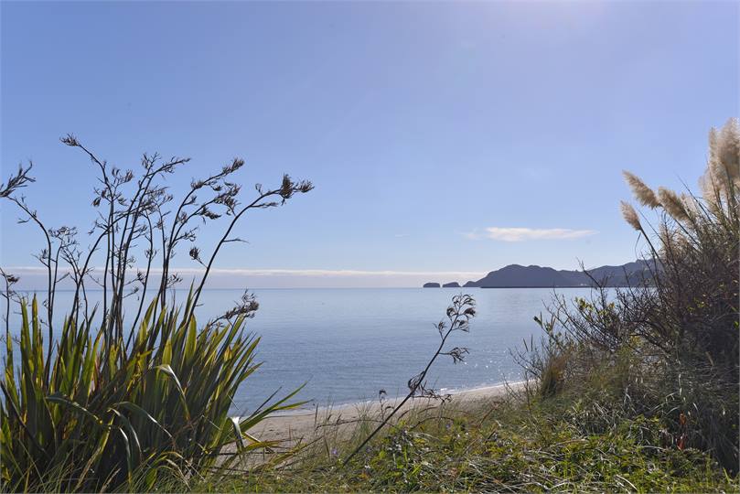 Straight from the house to the beach