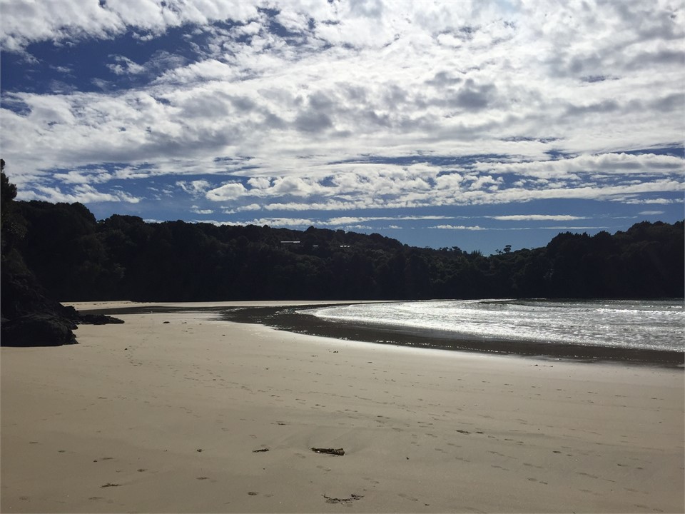 Bathing Beach-100m down steep path/steps