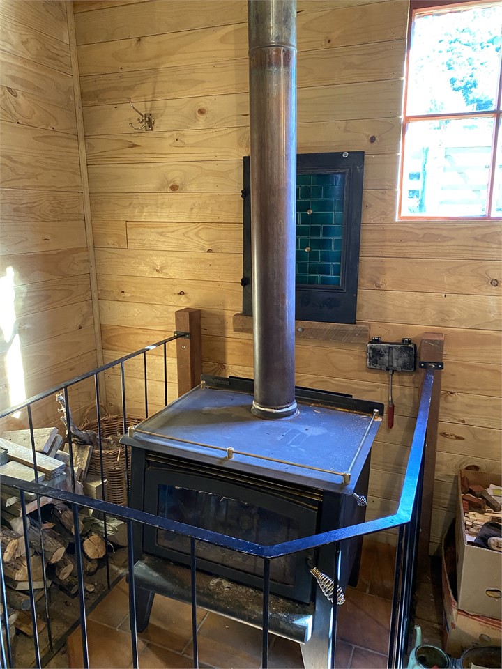 large log burner