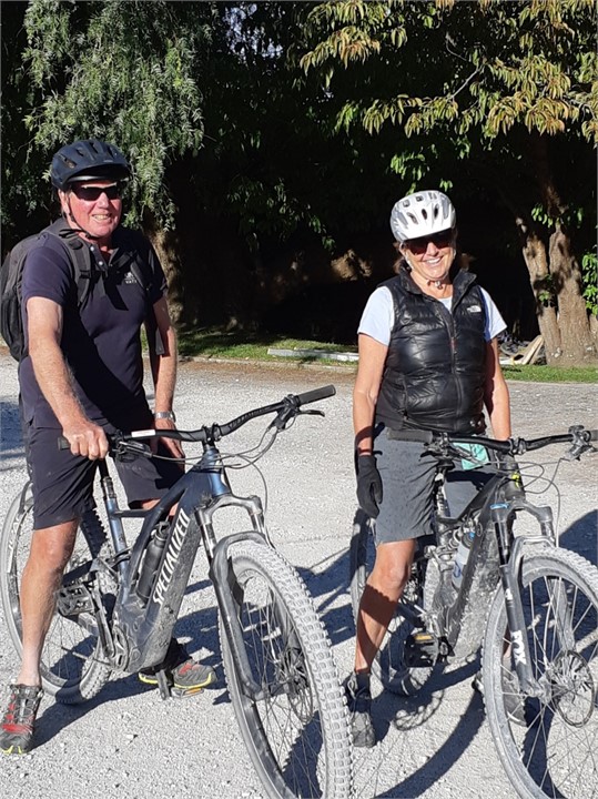 Bike rides around the area including The Middle Hi