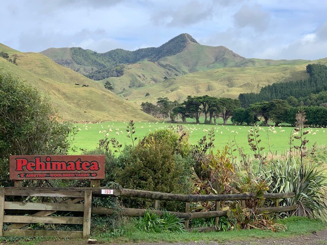 View from Farm Gate to Pehimatea