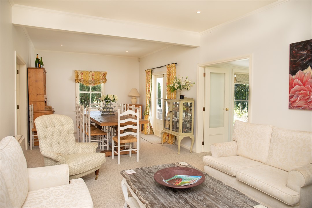 Living area with access to wrap-around verandah