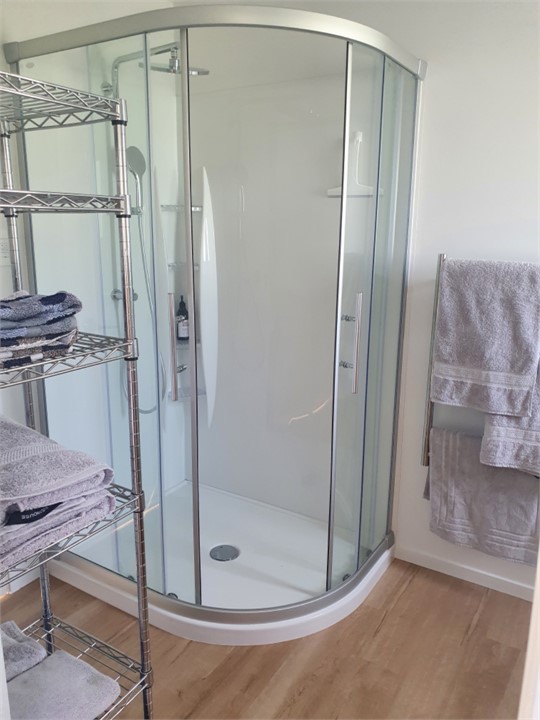 Bathroom with shower