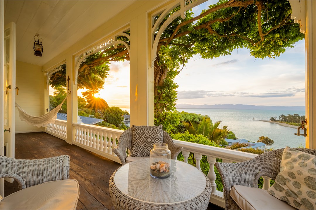 Second floor veranda