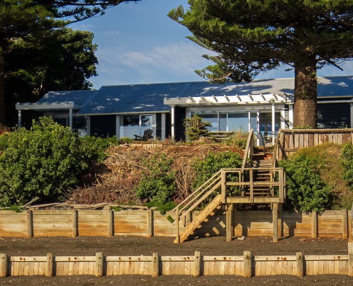 View of bach from beach