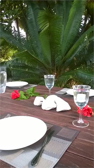 More al fresco seating