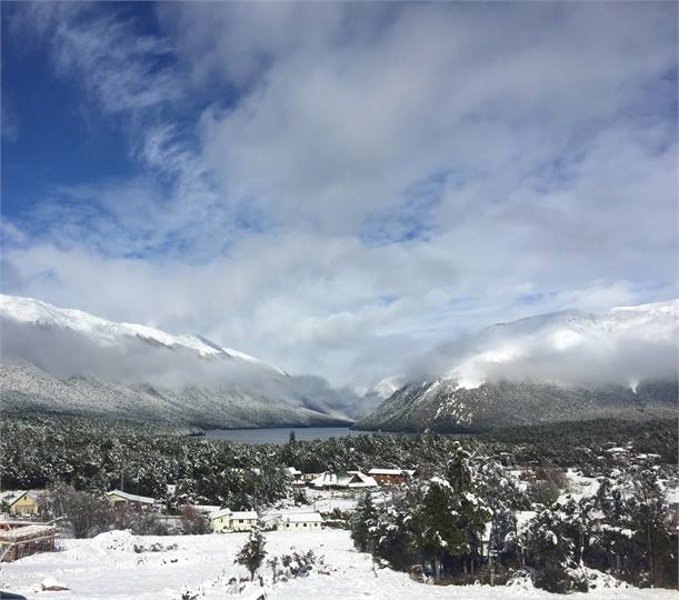 Winter wonderland - view from house