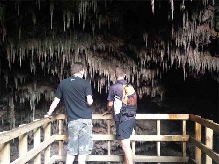 Rawhiti Caves 10 min drive 45 min steep walk.