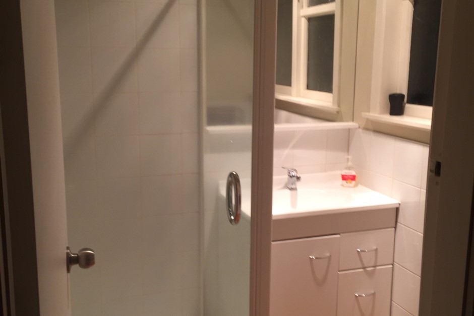 Downstairs Bathroom with Bath