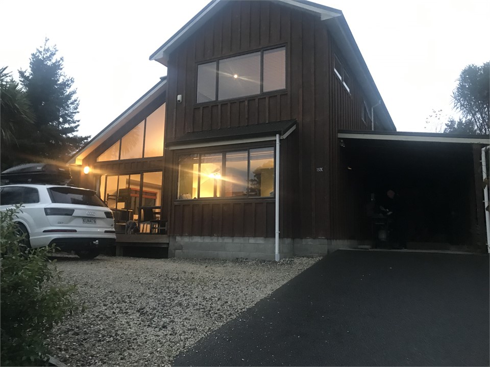 Parking in front and attached carport