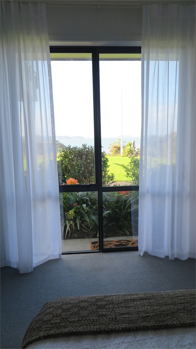 Door to patio and garden