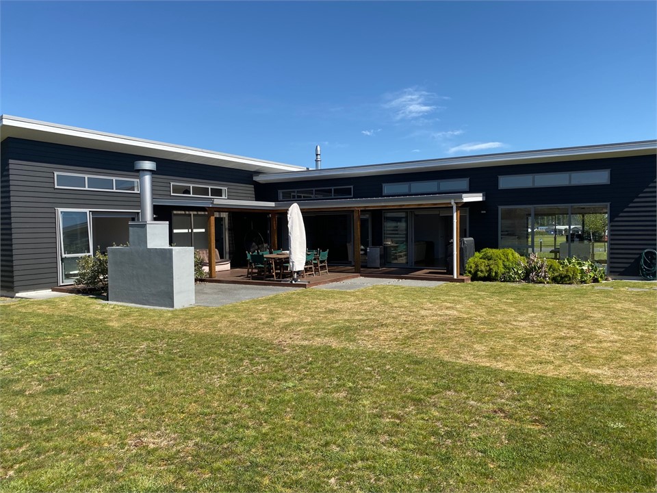 Large fenced grounds