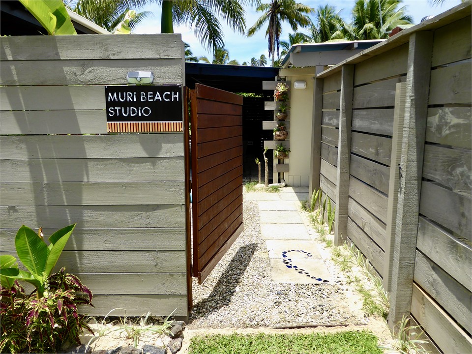 the Studio is private and has three outdoor areas