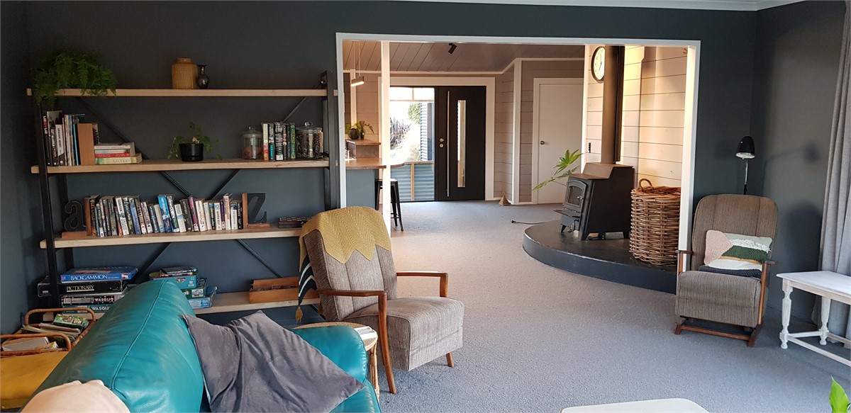 Cosy open plan living