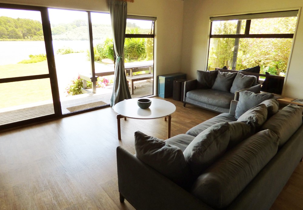 lounge opening to deck