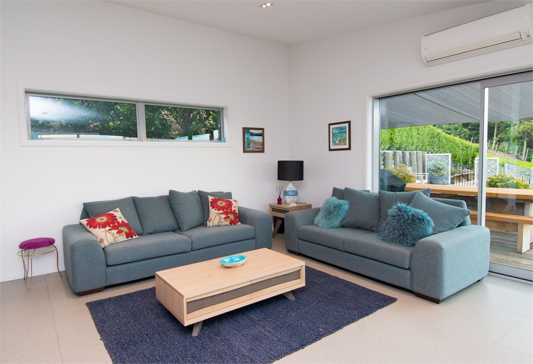 Upstairs living area...wind down and watch a movie