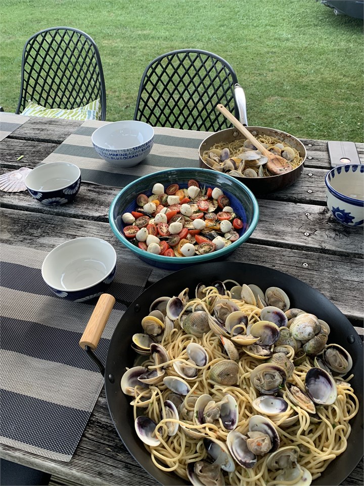 Spaghetti alle Vongole bianco