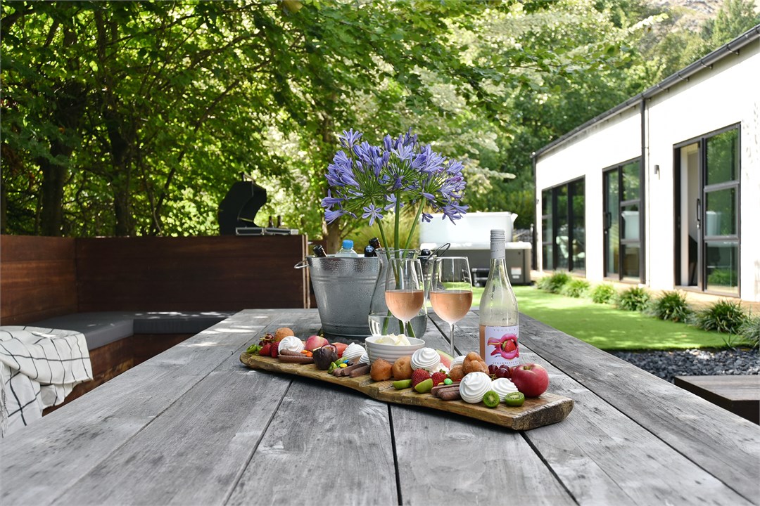 Outdoor seating area