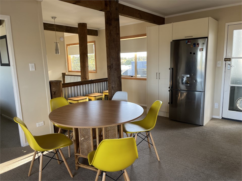 Open plan dining room