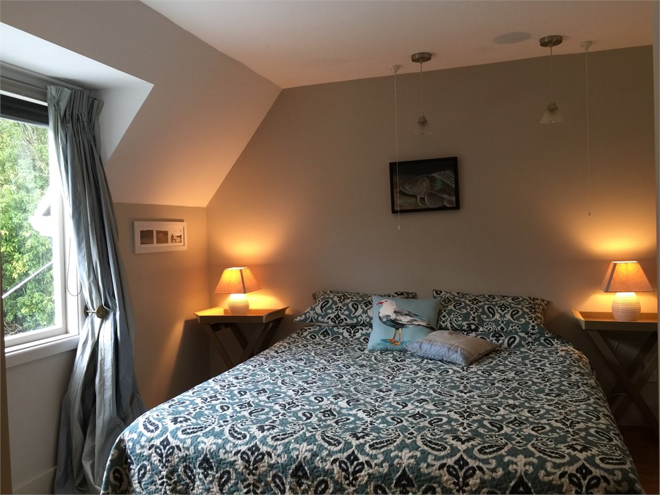 Upstairs either super King or two singles