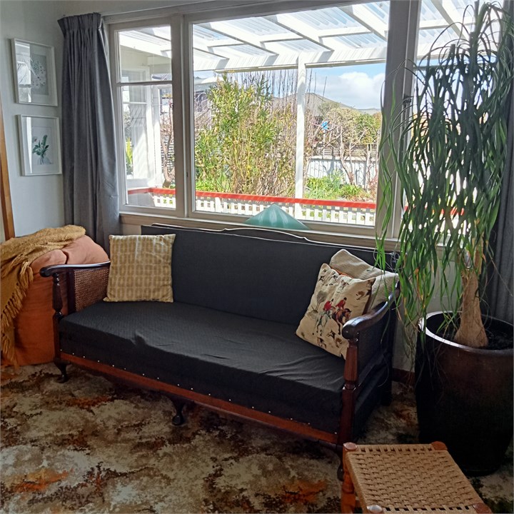 Lounge looking out to garden