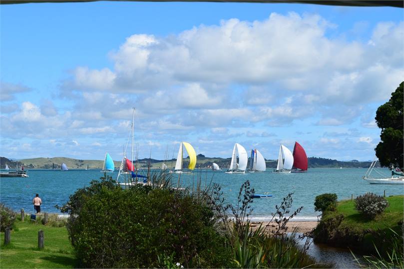 In front of you, an ever changing seascape.