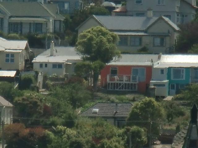 Both the Cottages from looking up from the Harbour