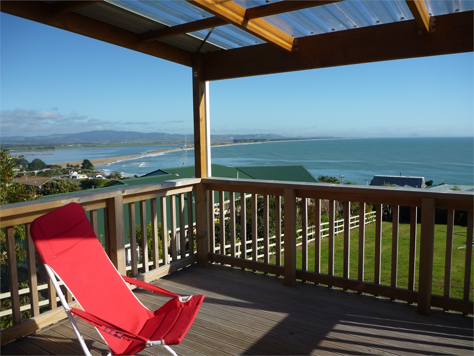 View from deck facing West