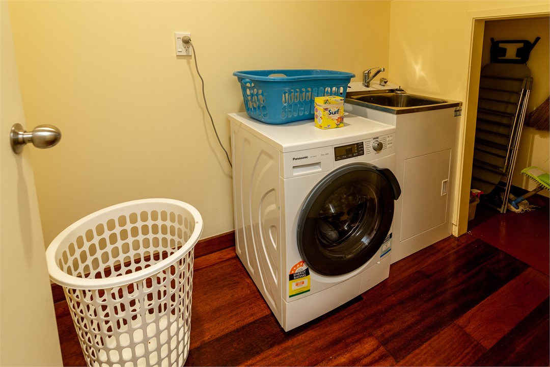 Laundry with front loader
