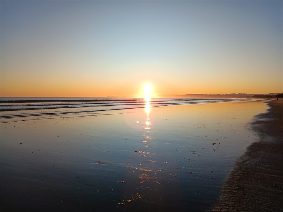 Ohope Beach sunrise