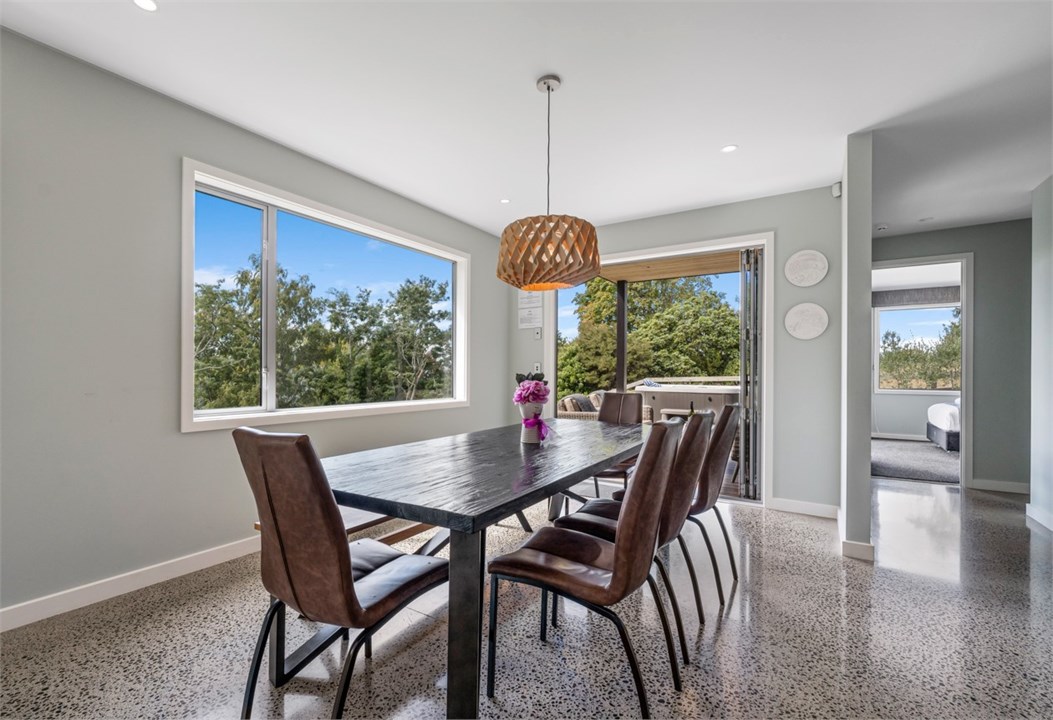 Dining table - chairs & bench seat to fit 10