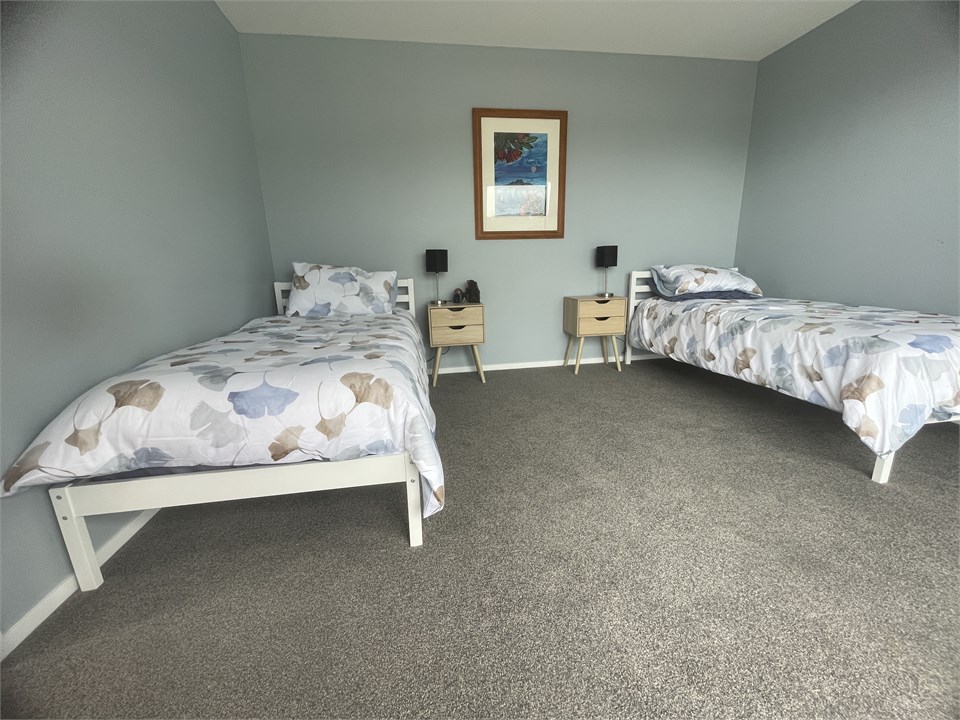 Bedroom 4 - two single beds - situated downstairs