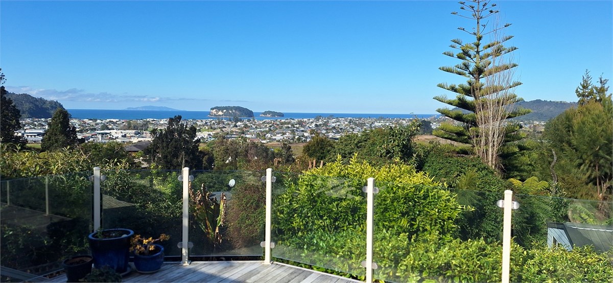 Stunning views from the deck