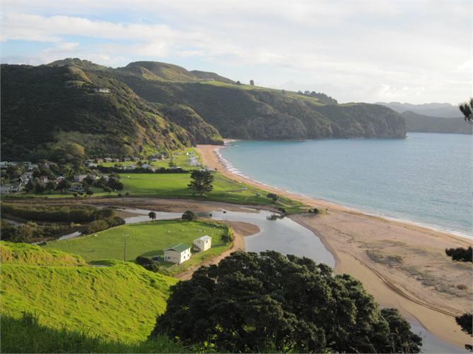 Walk up the east hill